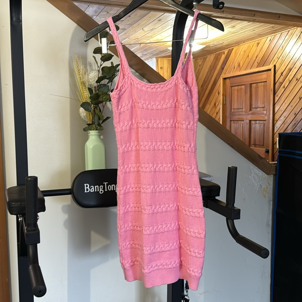 Seven Wonders pink knit dress (nwot) - Picture 4 of 7
